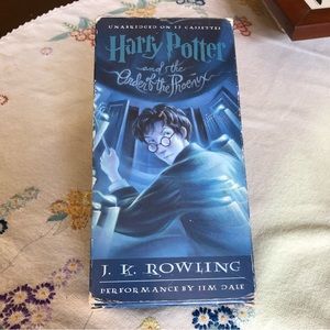 Harry Potter 17 Cassette Book on Tape  HP and the Order of the Phoenix.